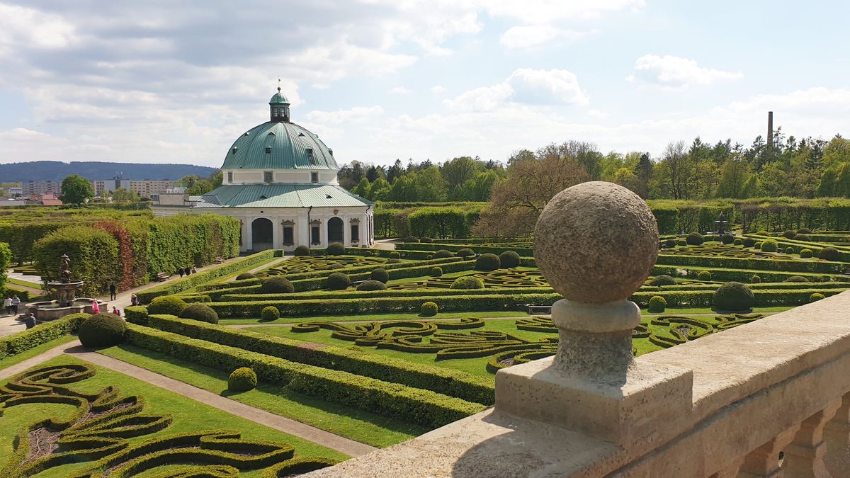 Podívejte se, jak vypadá obnovená kolonáda v Květné zahradě v Kroměříži